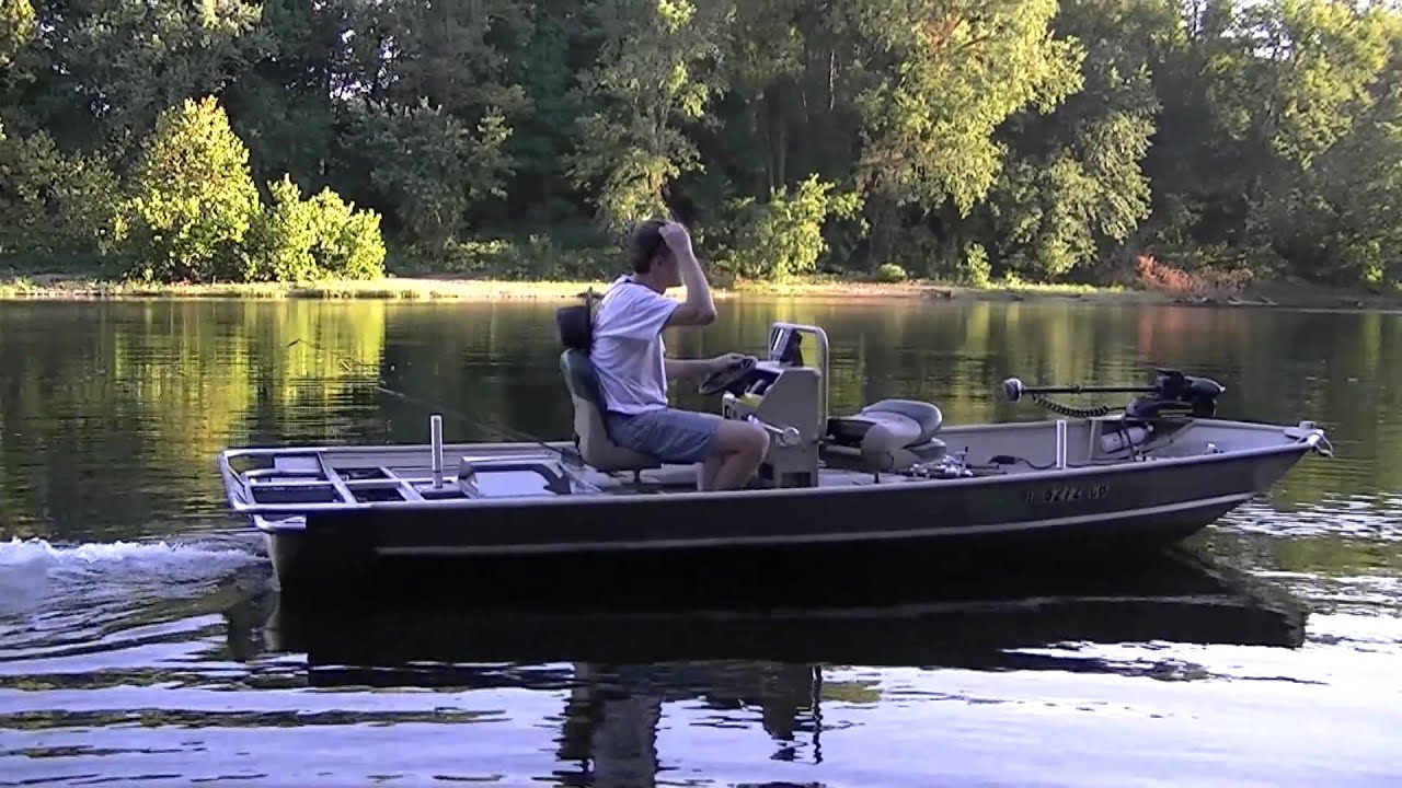 Jamie's Seadoo Powered Bass Boat 9/13/10 pt.2 Jet Ski Jon YouTube