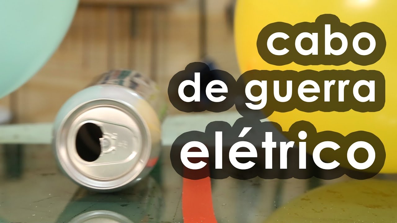 Cabo de guerra elétrico experiência de Física YouTube