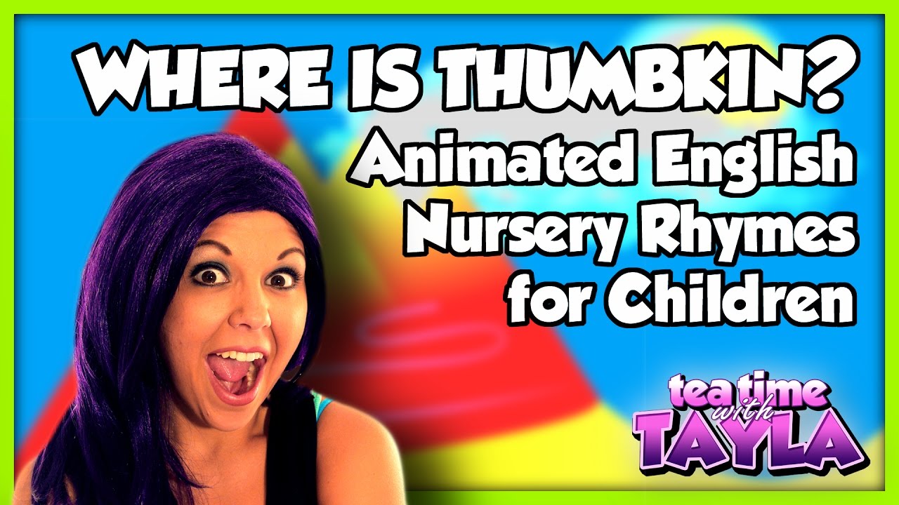Where is Thumbkin Animation English Nursery Rhymes for Children YouTube