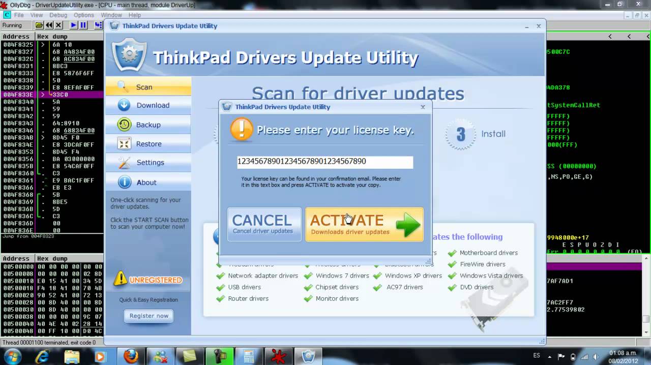 Crackeando Thinkpad Drivers Update Utility YouTube