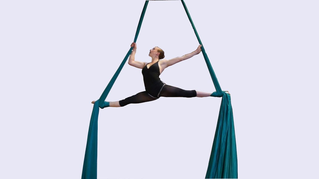 Beautiful aerial silks dancer YouTube