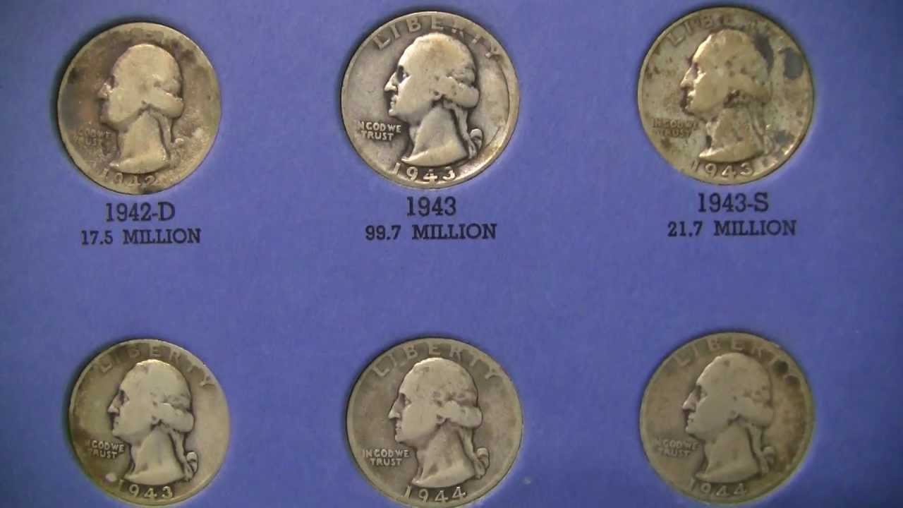 Silver Unboxing 90 Percent US Quarter Collection YouTube