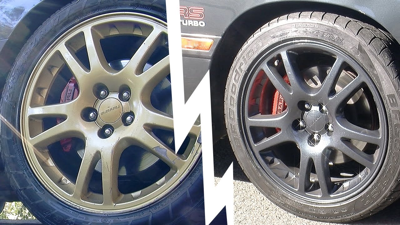 Mighty Car Mods How to paint your wheels YouTube