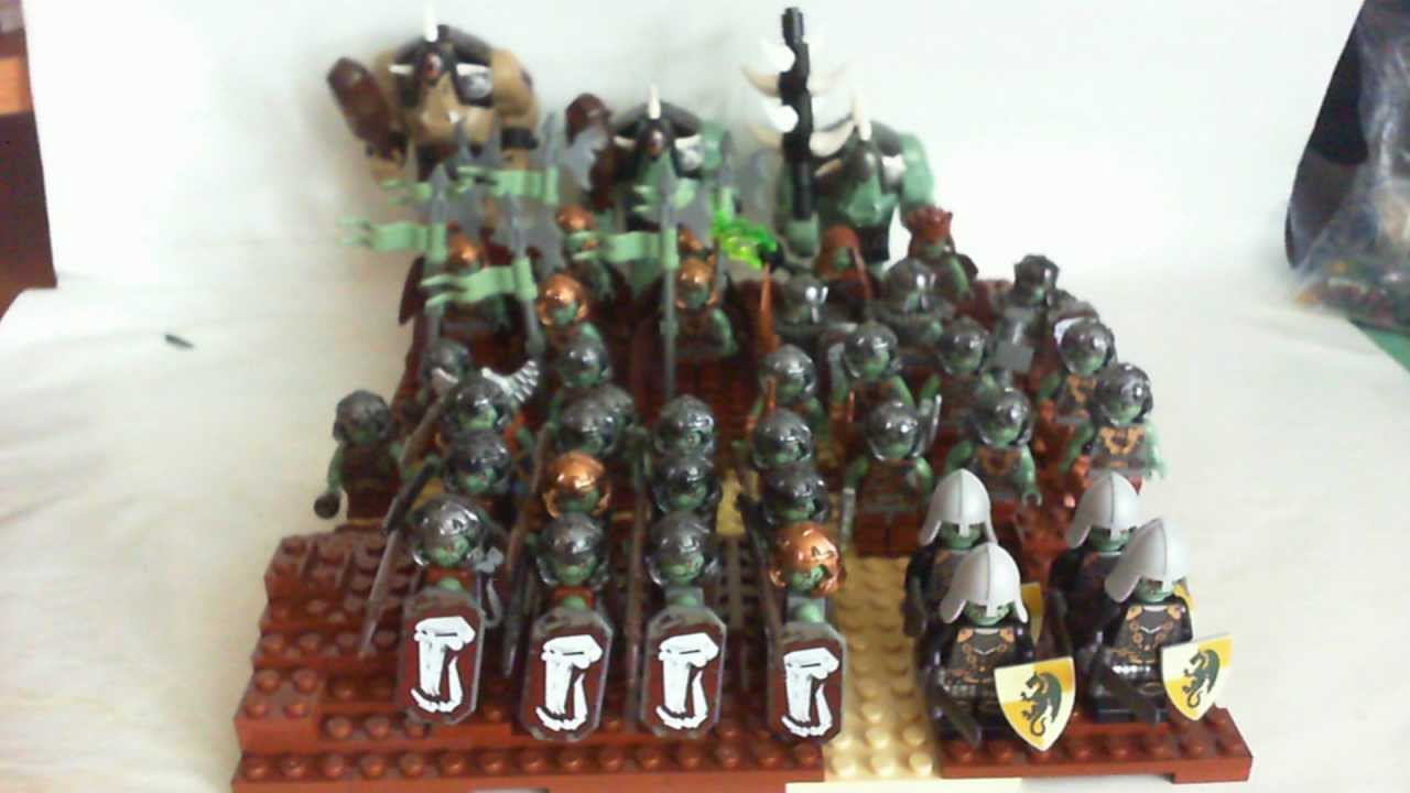 Lego Castle Trolls Army as of July 28 2011 YouTube
