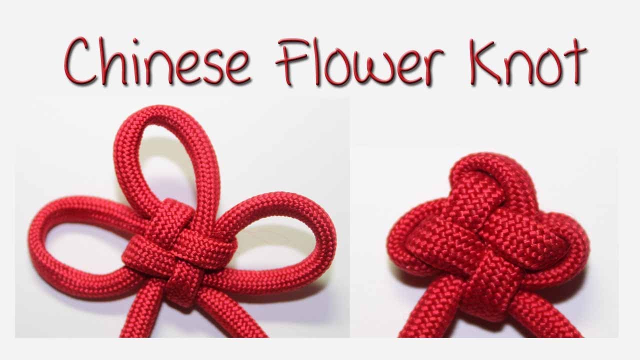Tutorial Chinese Flower Knot (3 Petal Version) YouTube