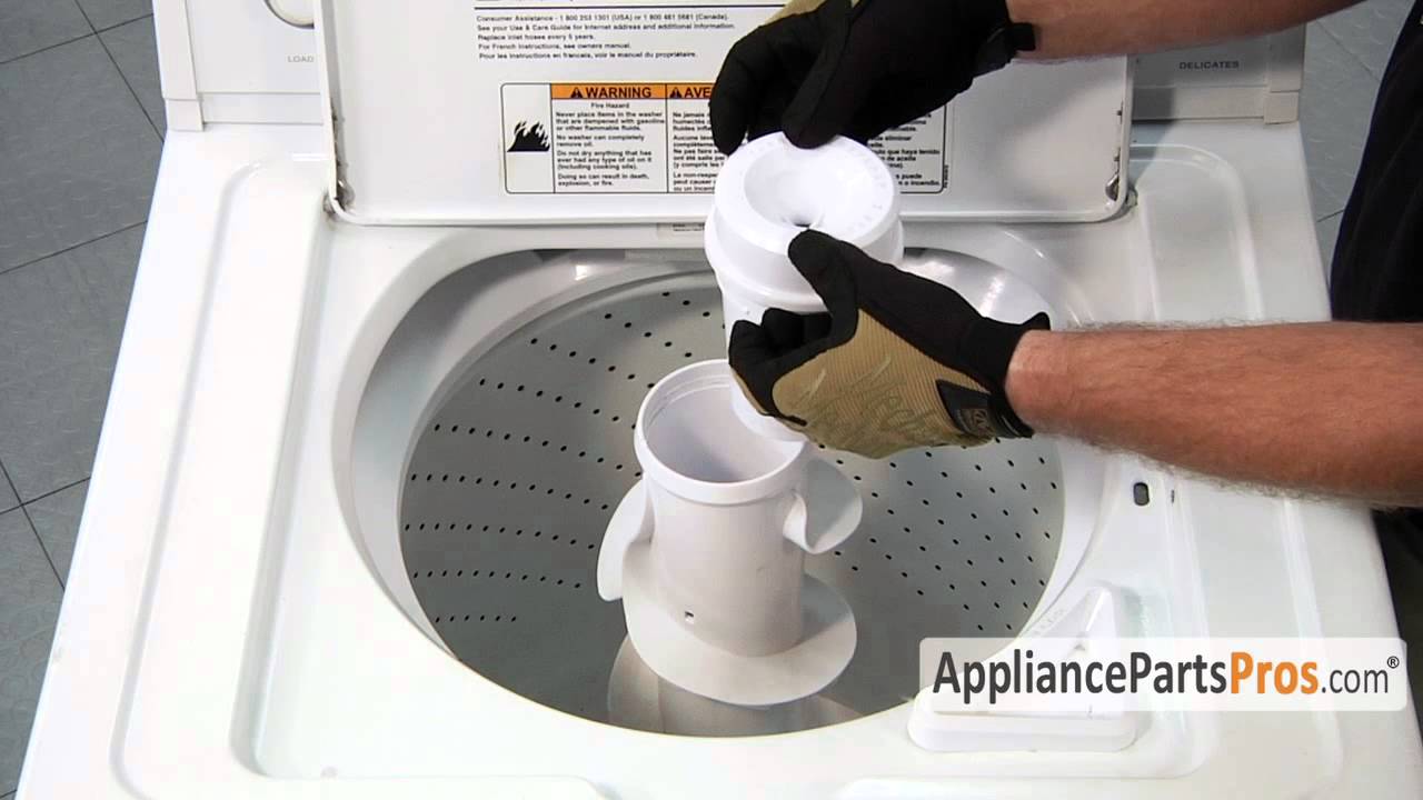 Washer Agitator Inner Cap (part W10074580) How To Replace YouTube