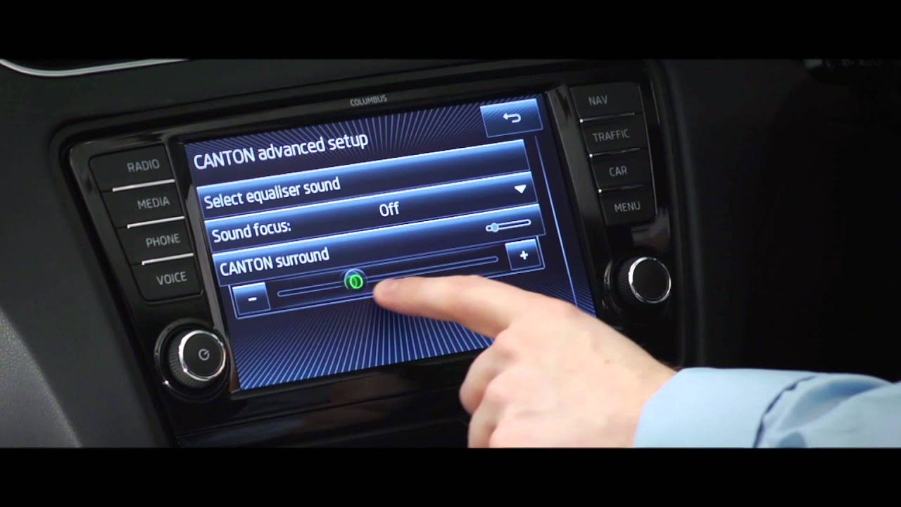 The New ŠKODA Octavia Canton Sound System YouTube