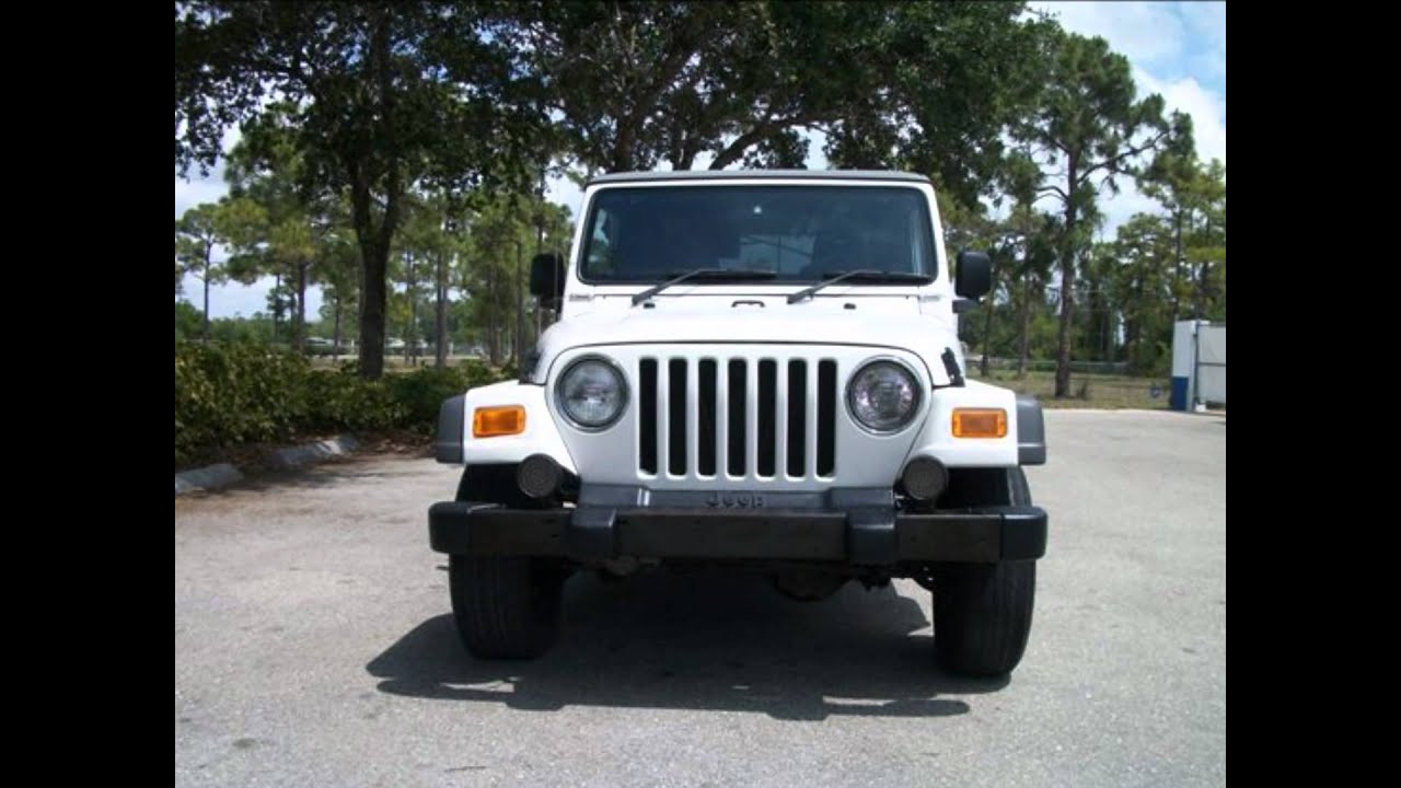 2005 Jeep Wrangler For Sale Cheap, White, Right Hand Drive YouTube