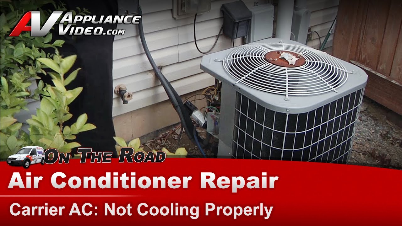 Central Air Conditioner Repair Not cooling properly 38CKC036350