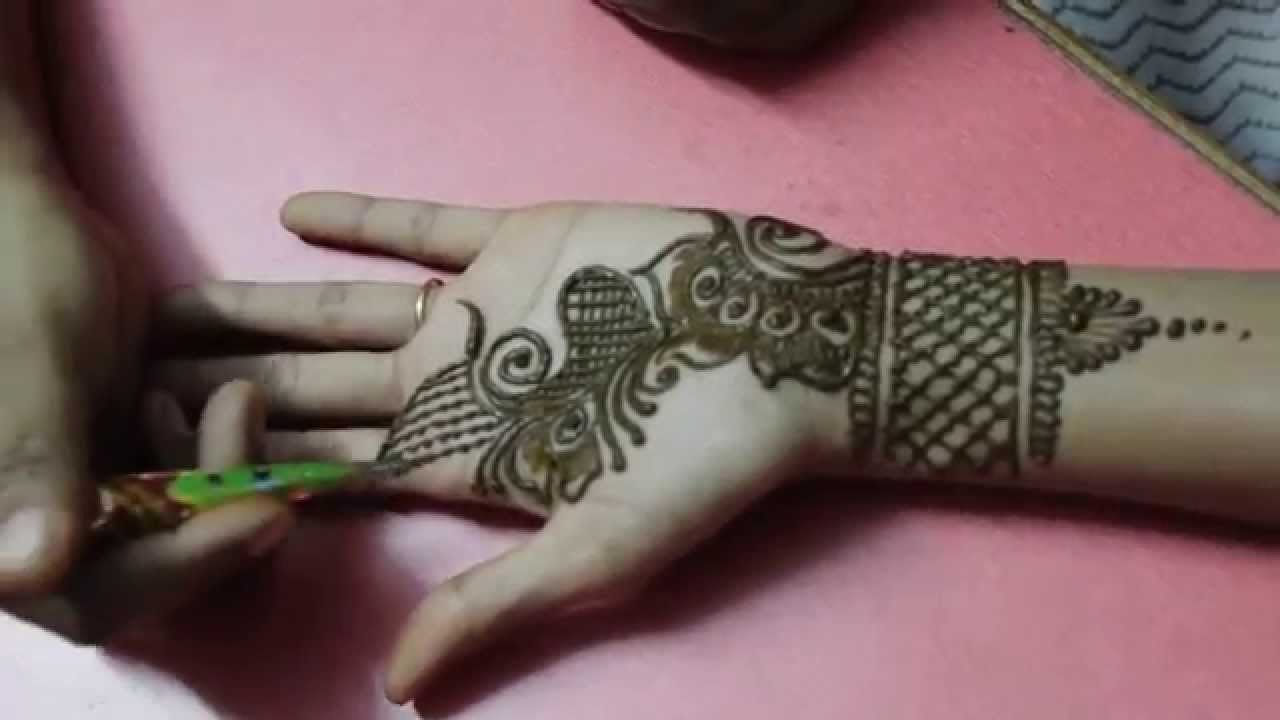 Arabic Mehandi Design Front Hand Video 2 ILoveMehandi.TV YouTube
