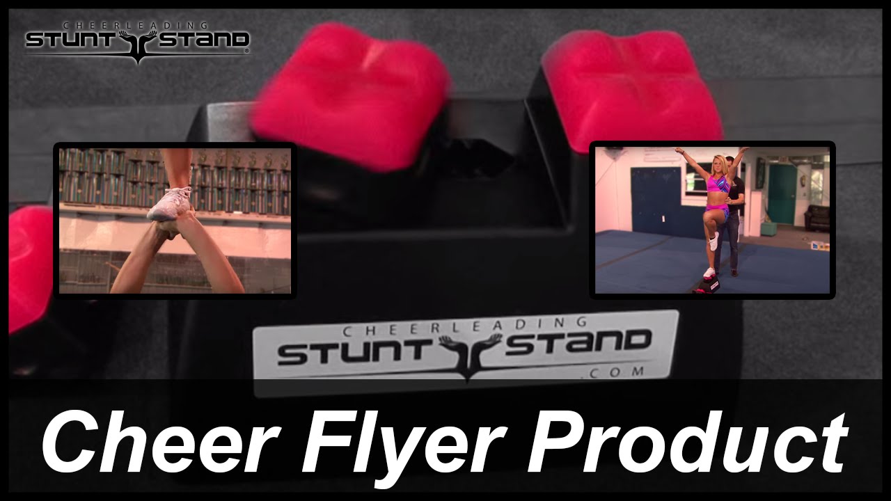 Cheerleading Stunt Stand Flyer Training Equipment YouTube