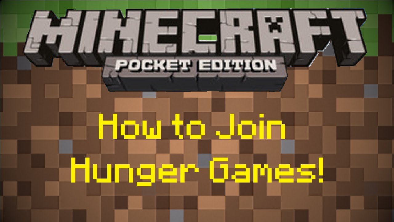 (0.7.3) How to Join Hunger Games Servers in Minecraft Pocket Edition! YouTube