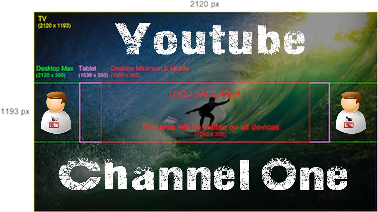 How To Create Channel Art For The New Youtube One Channel Layout YouTube