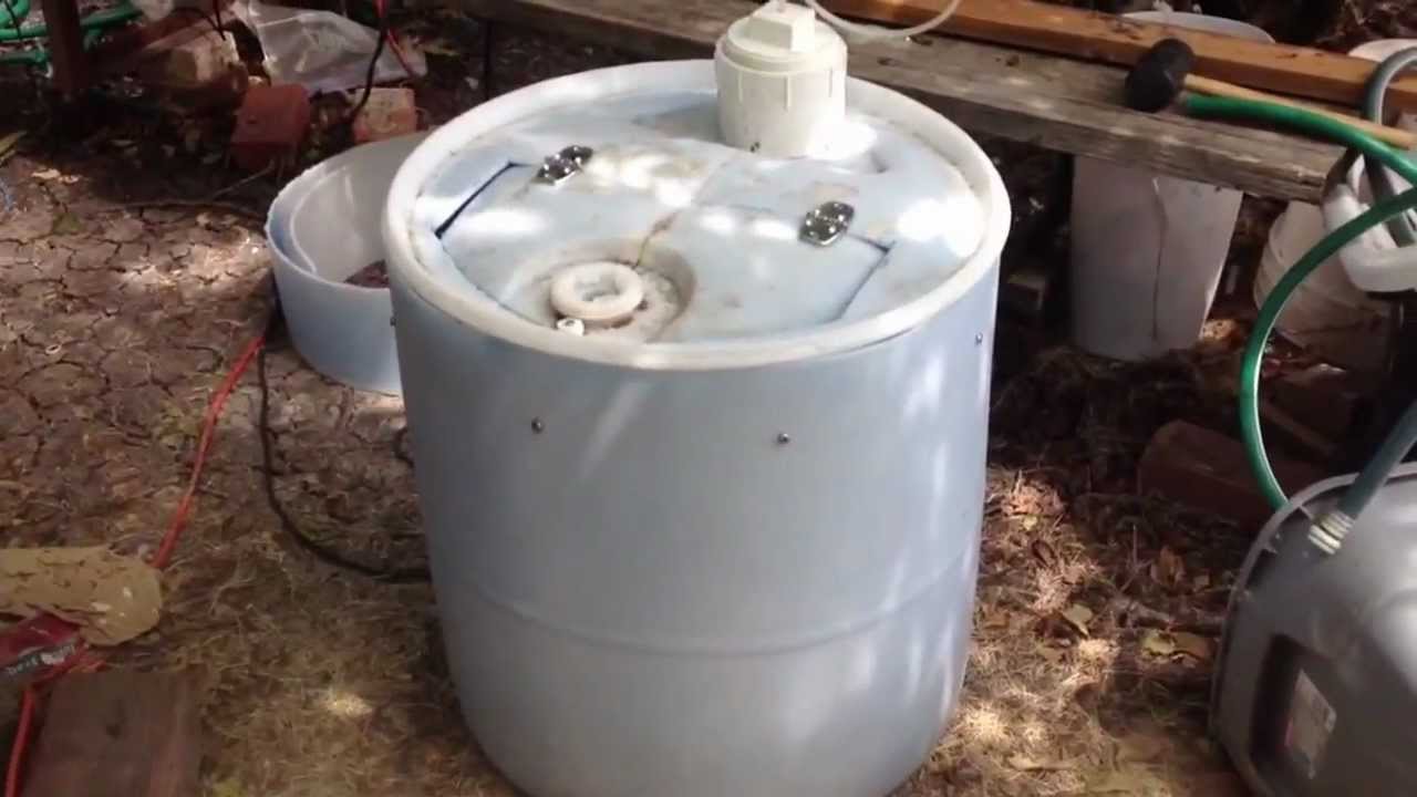Home made bait tank with Pump, filter and Aerator. YouTube