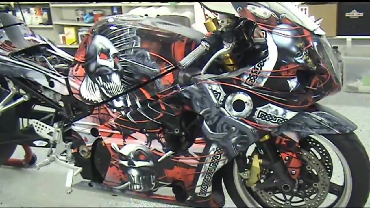 Auto Trim DESIGN Apex Diablo Motorcycle Wrap Kit YouTube