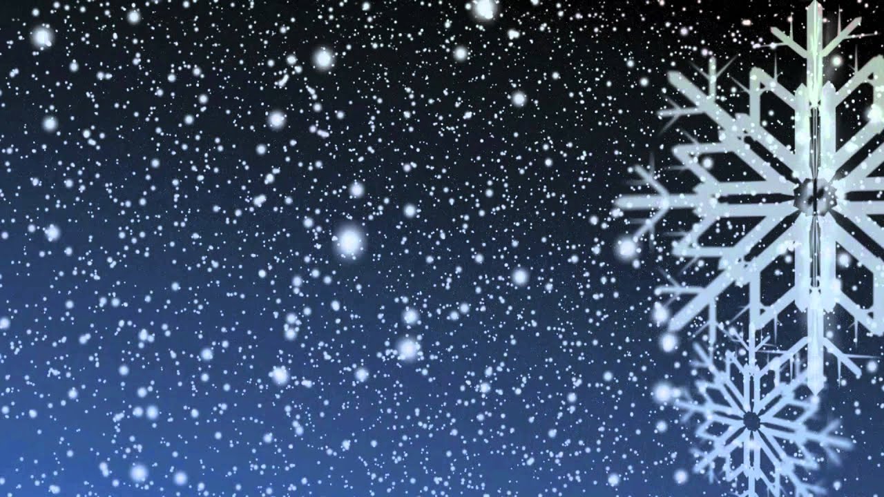 Silhouette Snow is Falling Down YouTube