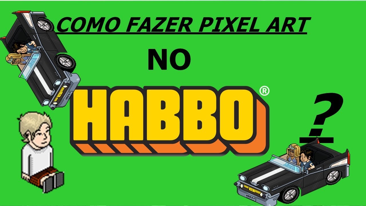 Como fazer Pixel art no HABBO ( Simples e facil 2012 ) YouTube