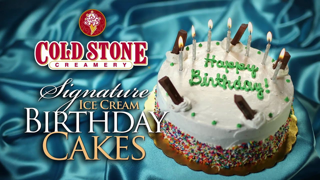 Cold Stone Creamery Birthday Cakes YouTube