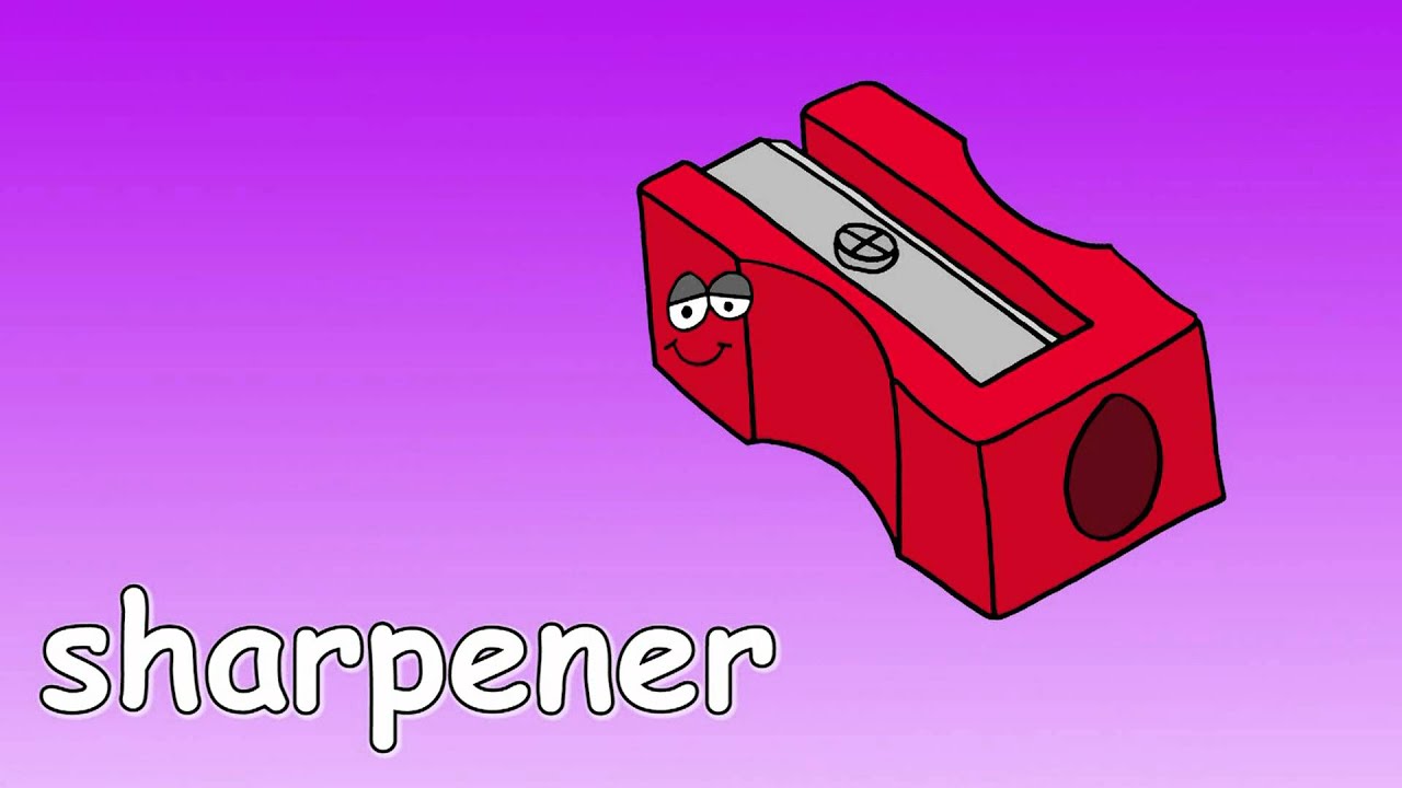 School Supplies Talking Flashcards YouTube