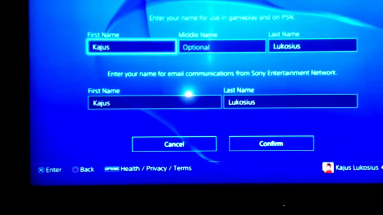 How to change your ps4 gamertag /tutorial YouTube