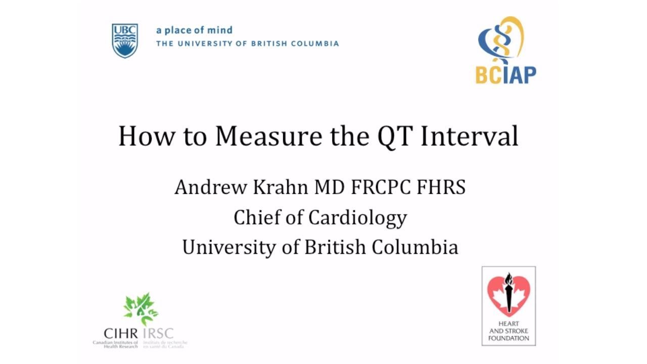 How to Measure the QT interval YouTube
