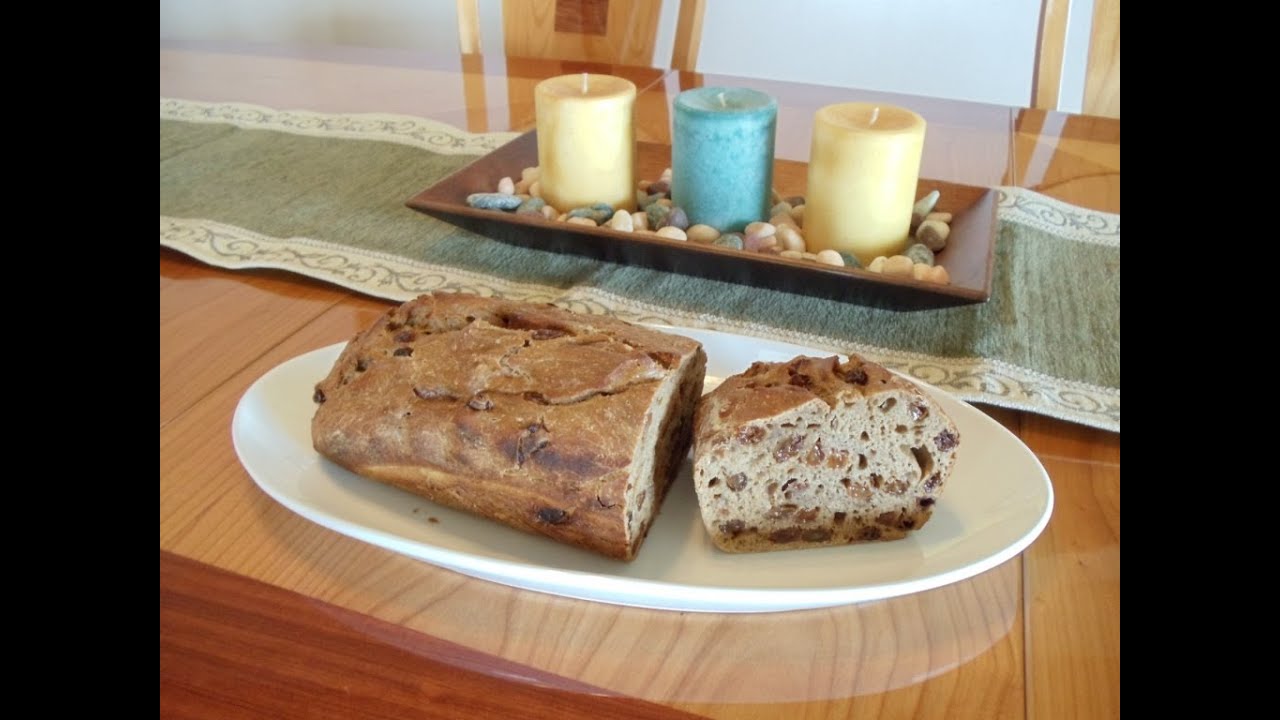 NoKnead Artisan Cinnamon Raisin Bread YouTube