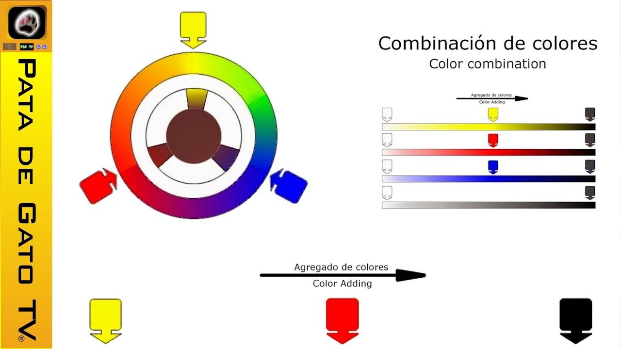 Como crear colores a partir de los 5 básicos / How to