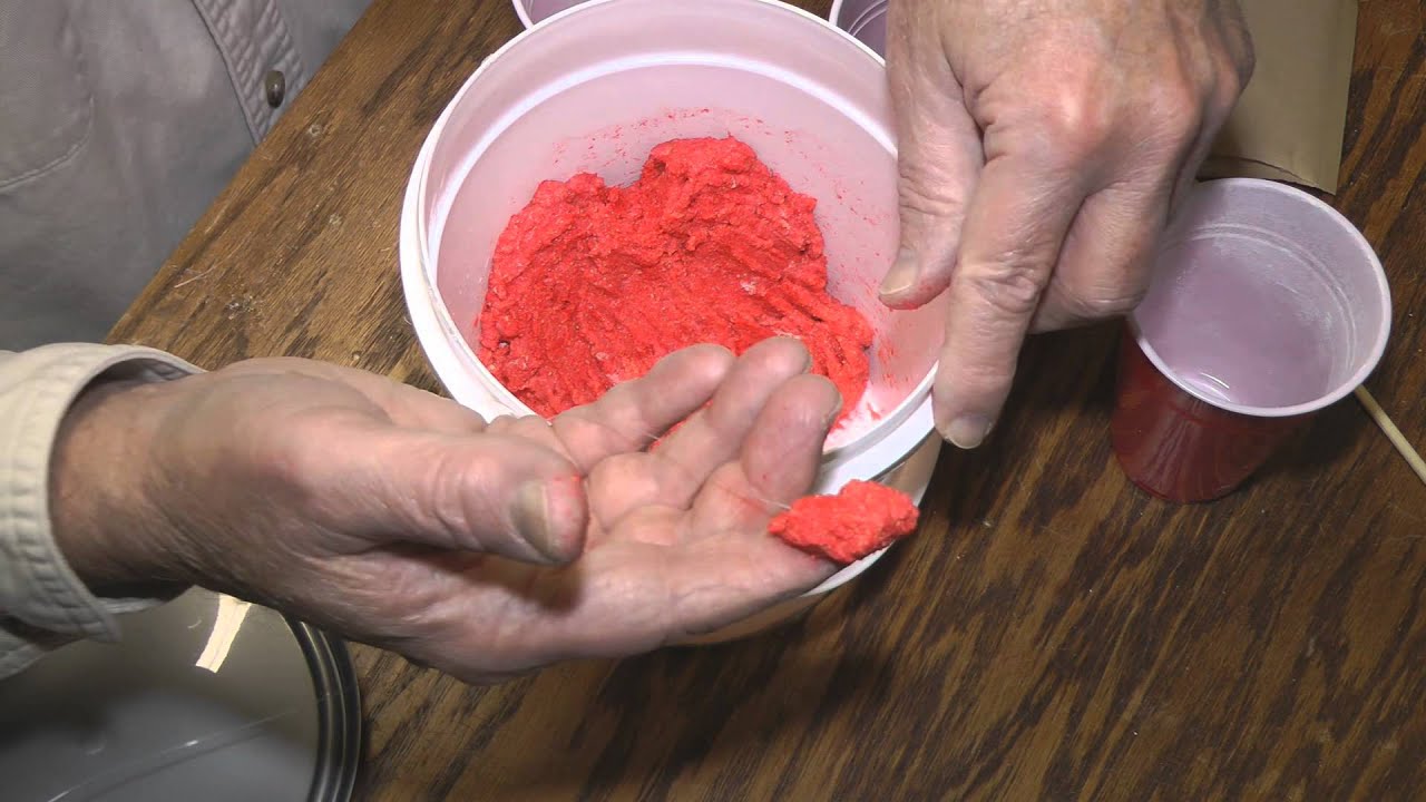 Carp Fishing dough ball bait recipe. Free bait and lure