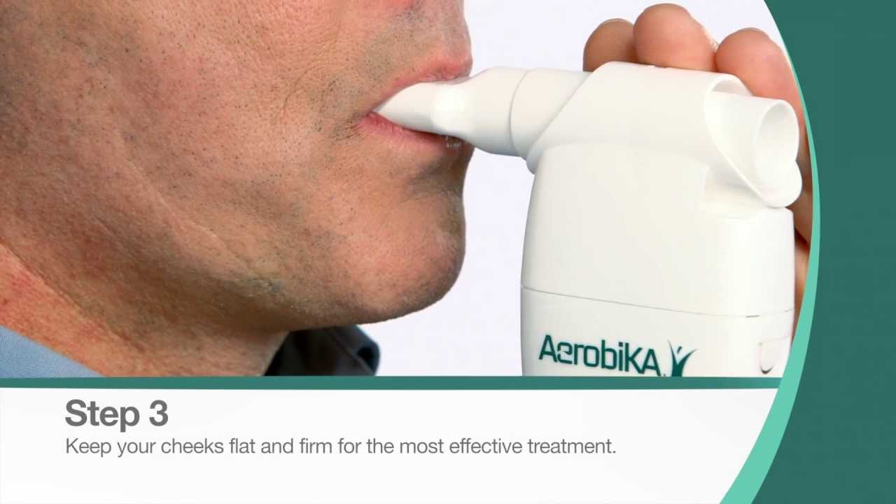 How to Use the Aerobika* Oscillating Postitive Expiratory Pressure