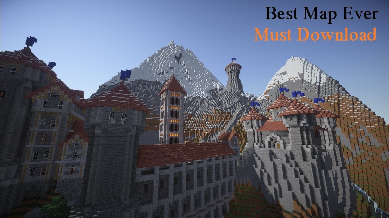 Best Minecraft Castle Ever W/download PC YouTube