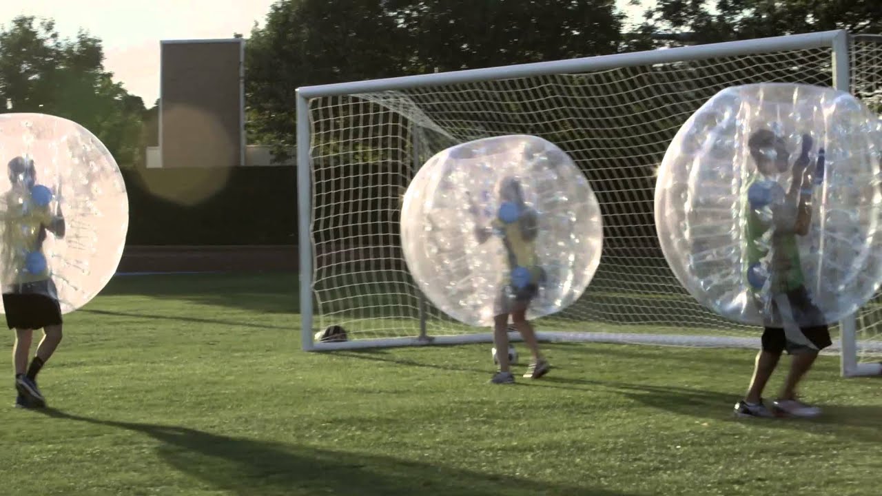Zorb Ball Soccer Fun at BYU YouTube