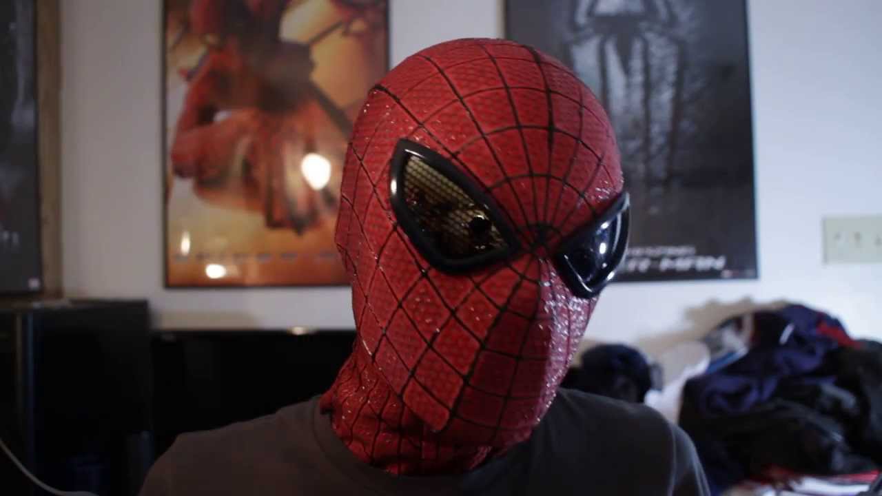 The Amazing SpiderMan Replica Mask YouTube