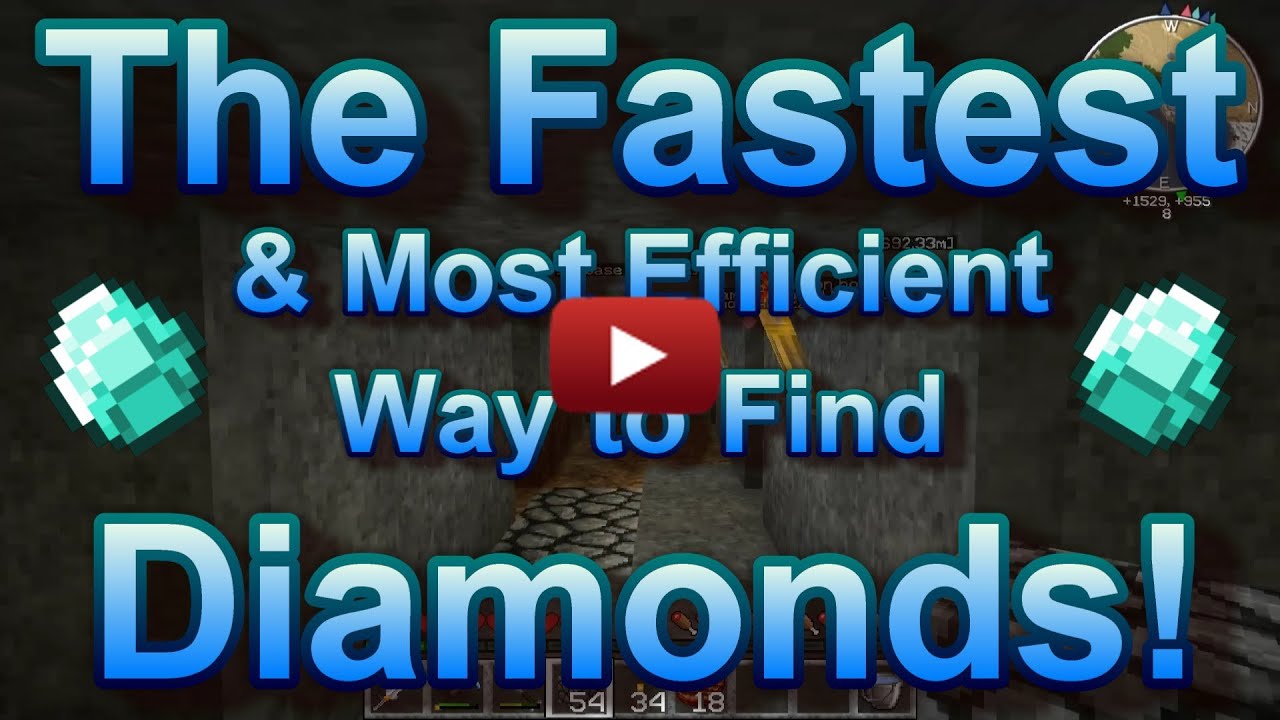 How to Find Diamonds in Minecraft Survival Fast! 1.8 1.7.5 1.7.10 Any Version! YouTube