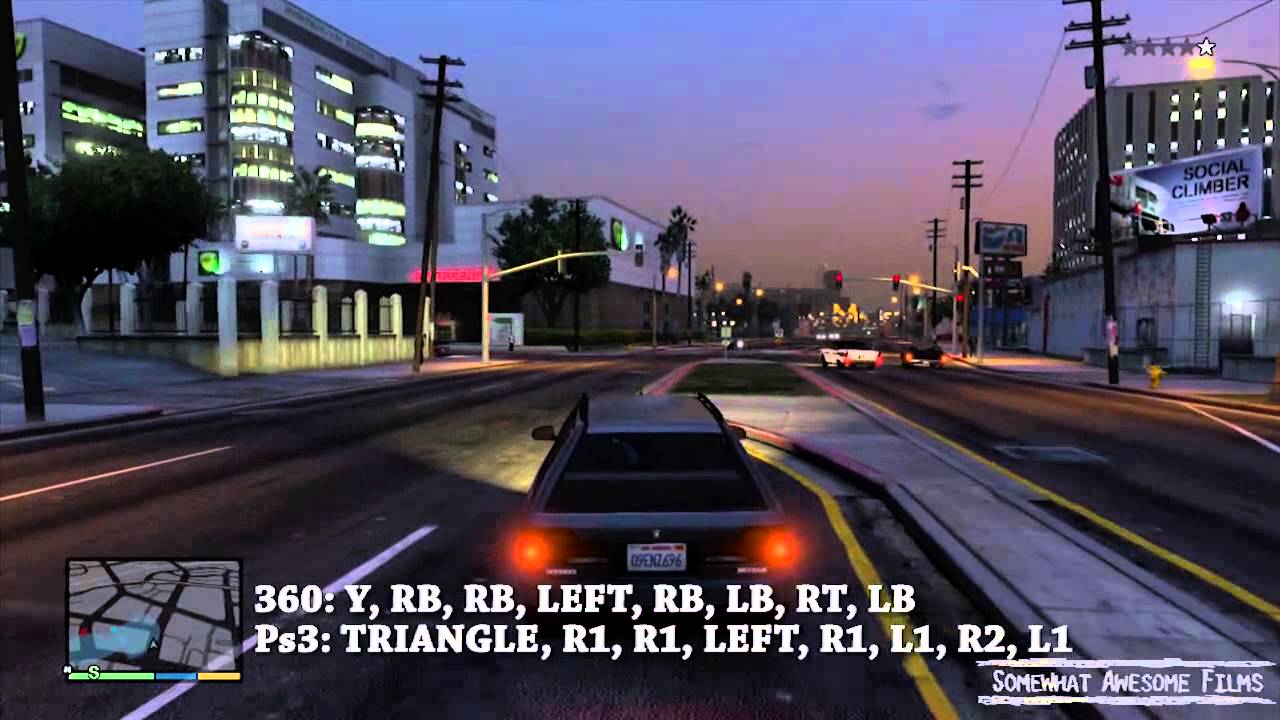 GTA V Slidey Cars Cheat Code YouTube