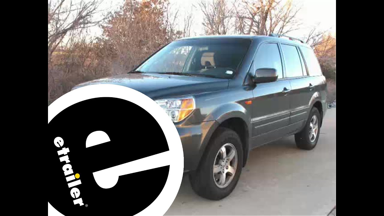 How to wire trailer lights on honda pilot