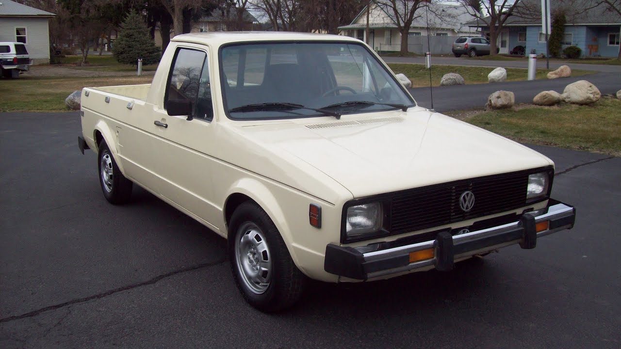 1980 VW Rabbit diesel pickup for sale 2,700 YouTube