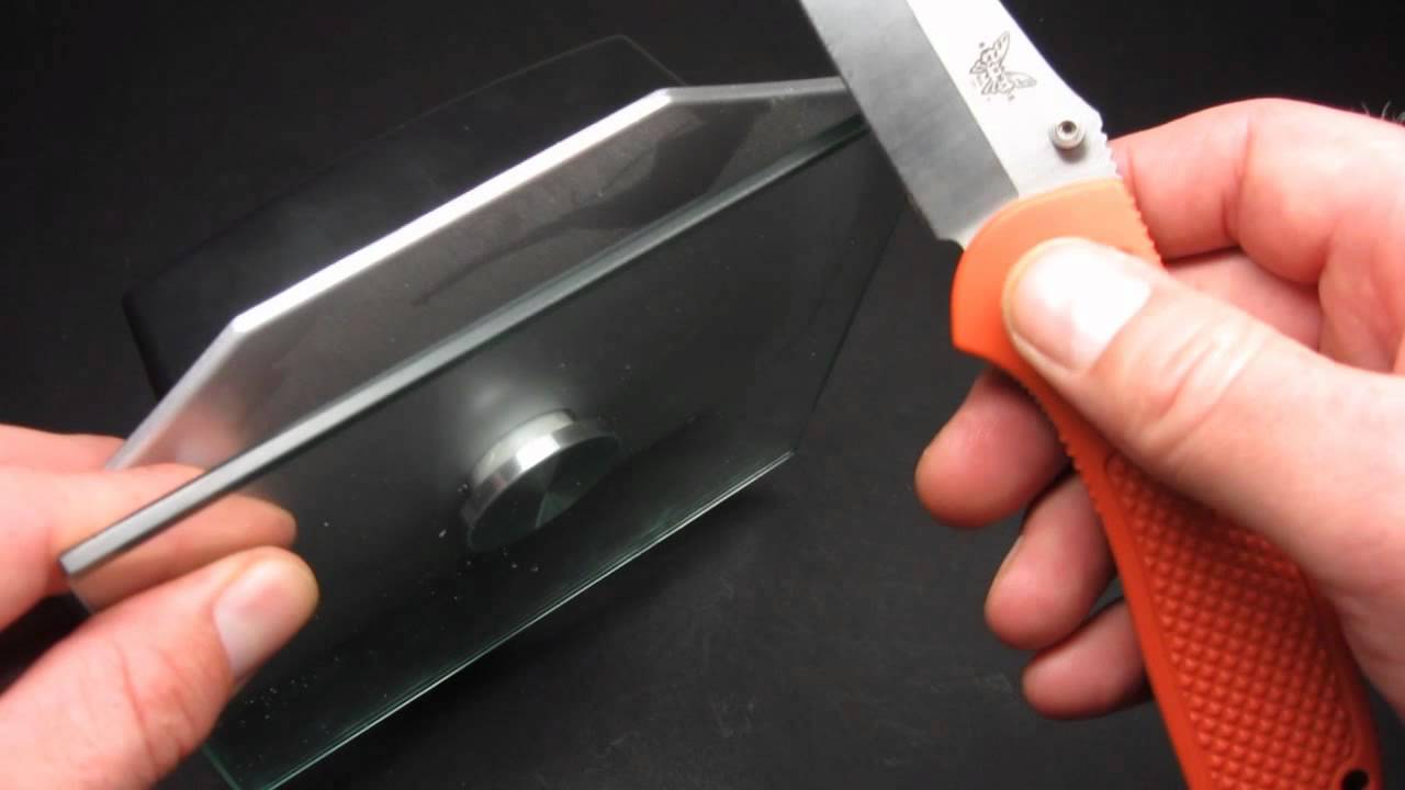 Sharpening Knives on Glass YouTube