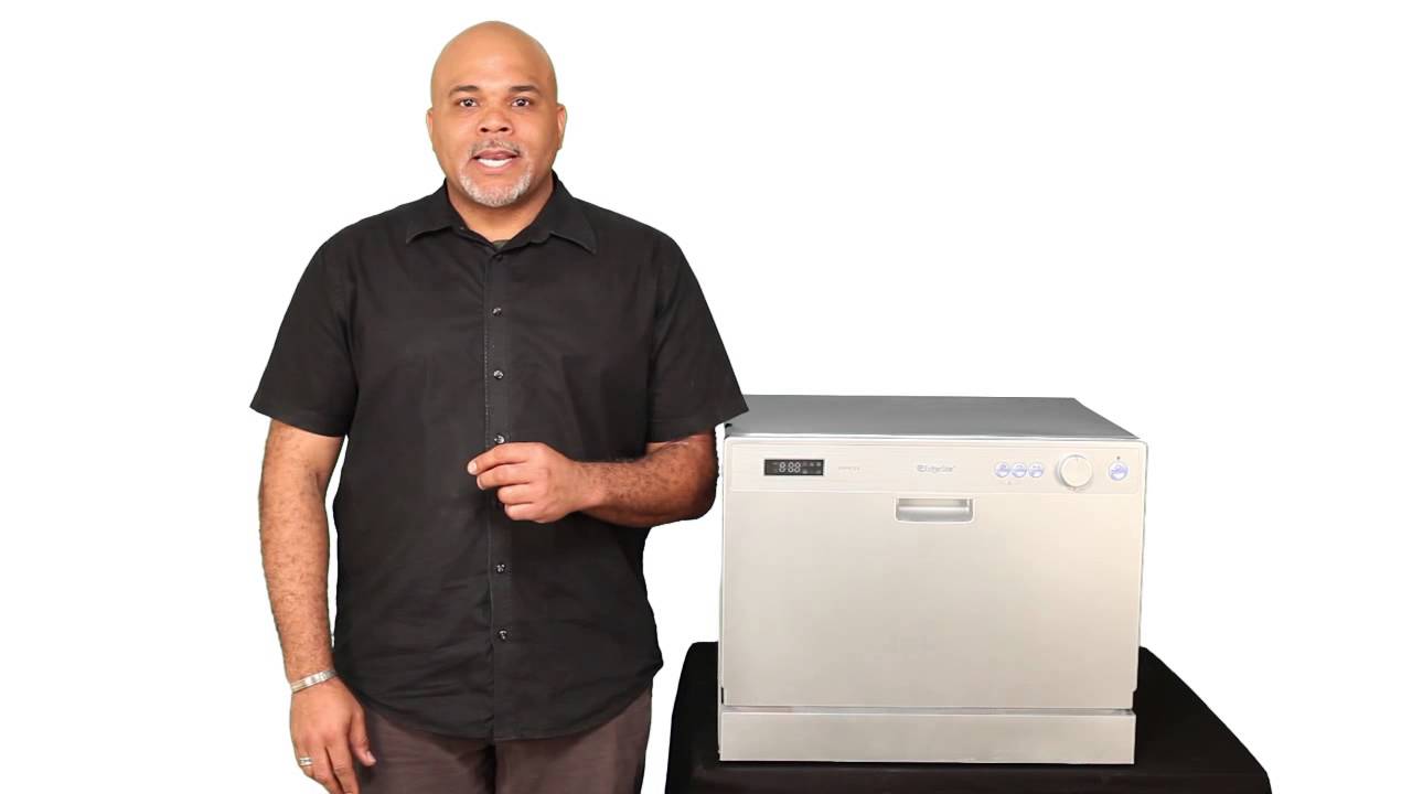 EdgeStar 6 Place Setting Energy Star Countertop Dishwasher DWP61ES