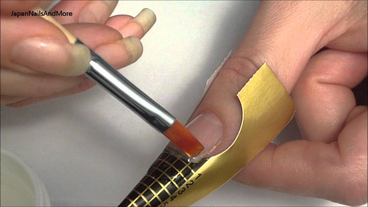 How to Sculpt a Gel Nail on Natural Nails with IBD YouTube