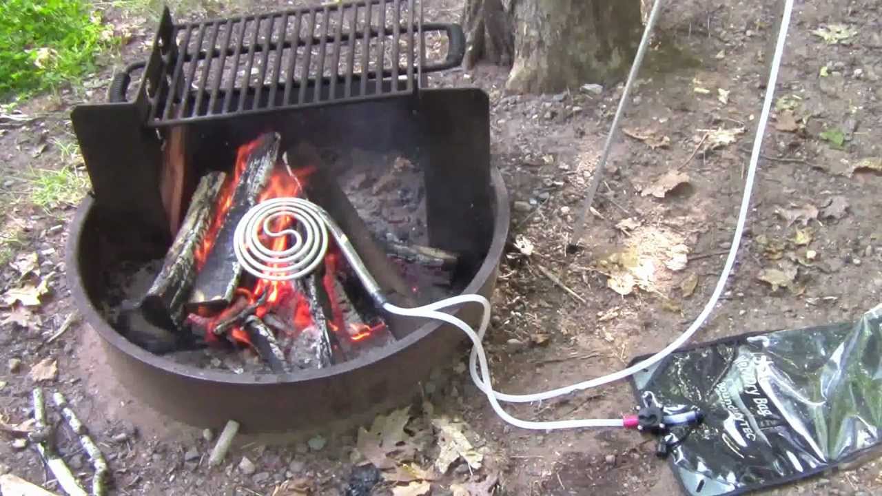 ShowerCoil Portable Water Heater and Solar Camping Shower System Part