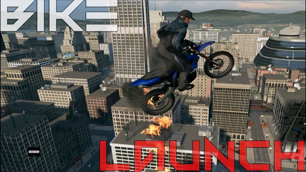 Watch Dogs Glitches Bike Launch Tutorial YouTube
