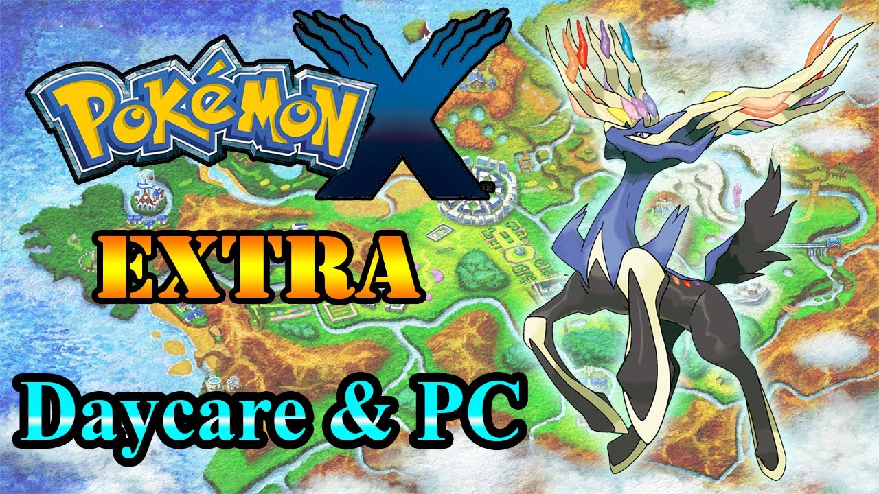 Pokemon X EXTRA Daycare & PC YouTube