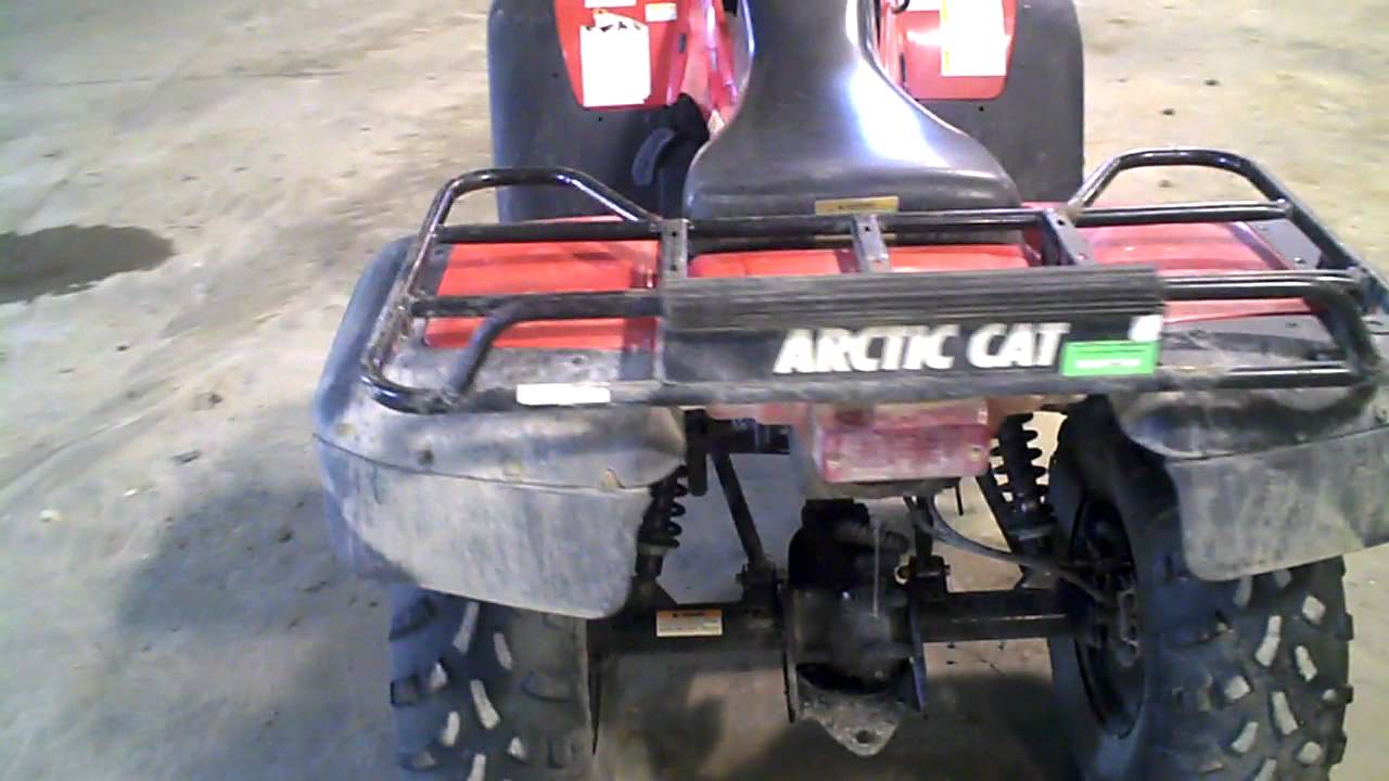 2001 Arctic Cat 4X4-500 Service Repair Manual (PS000989)