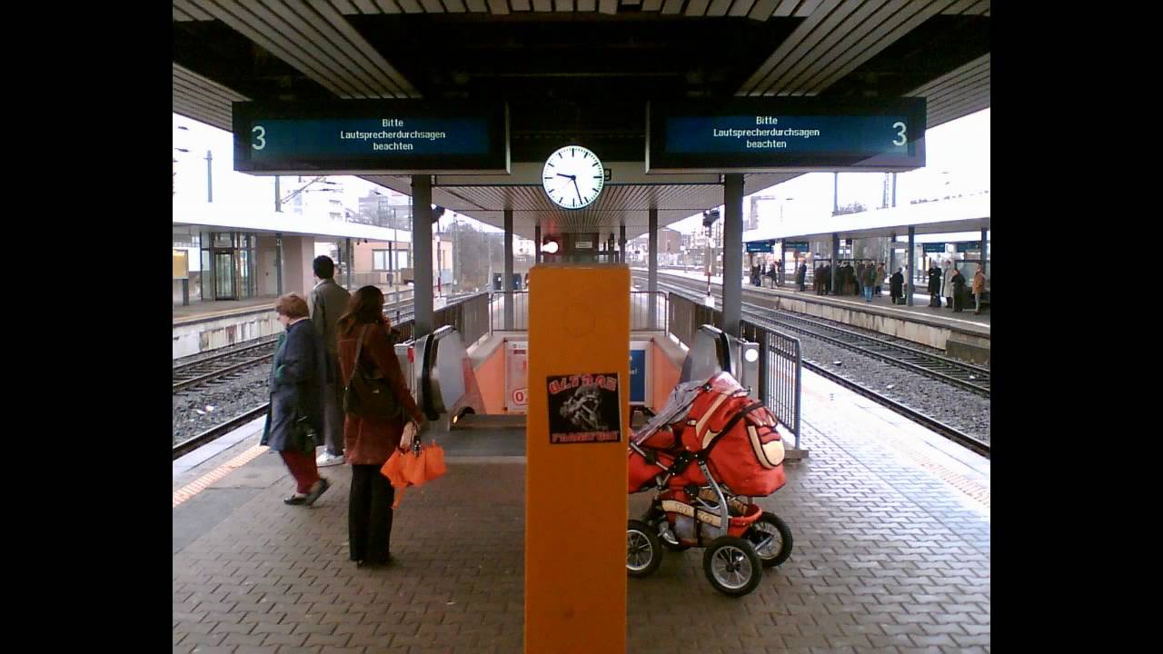Abfahrt von Gleis Bahnhof Ansagen YouTube