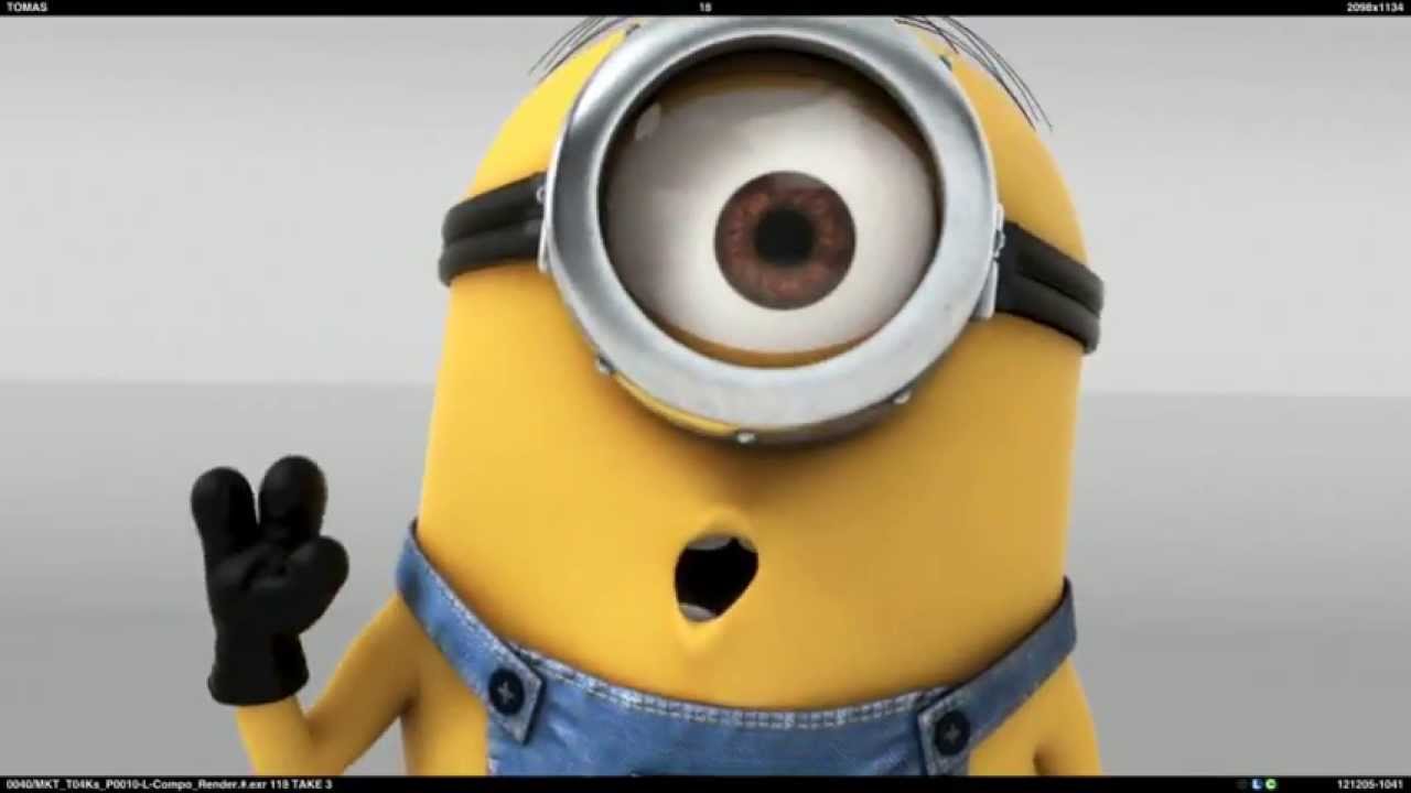 Despicable Me Minions Hello, Kiss YouTube