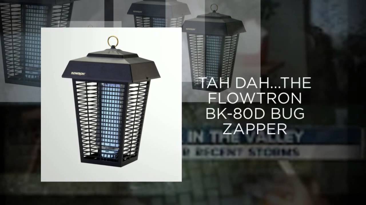 Flowtron Bug Zapper BK80D Video Review YouTube