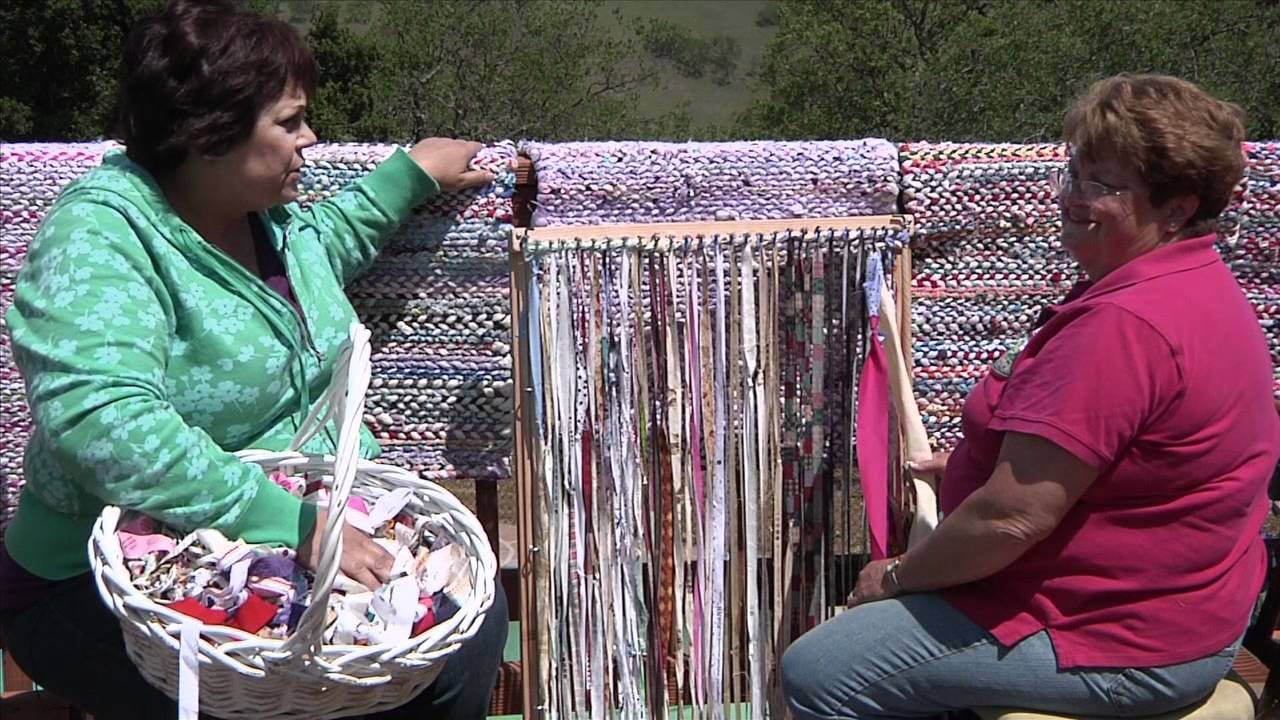 Rag Rug Weaving - YouTube (1280 x 720 Pixel)