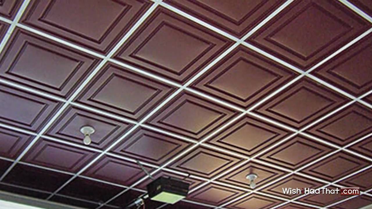 Thermoform Vinyl Ceiling Tiles YouTube