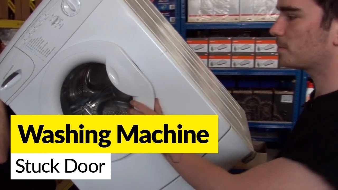 How to Open a Washing Machine Door that's Stuck Closed YouTube