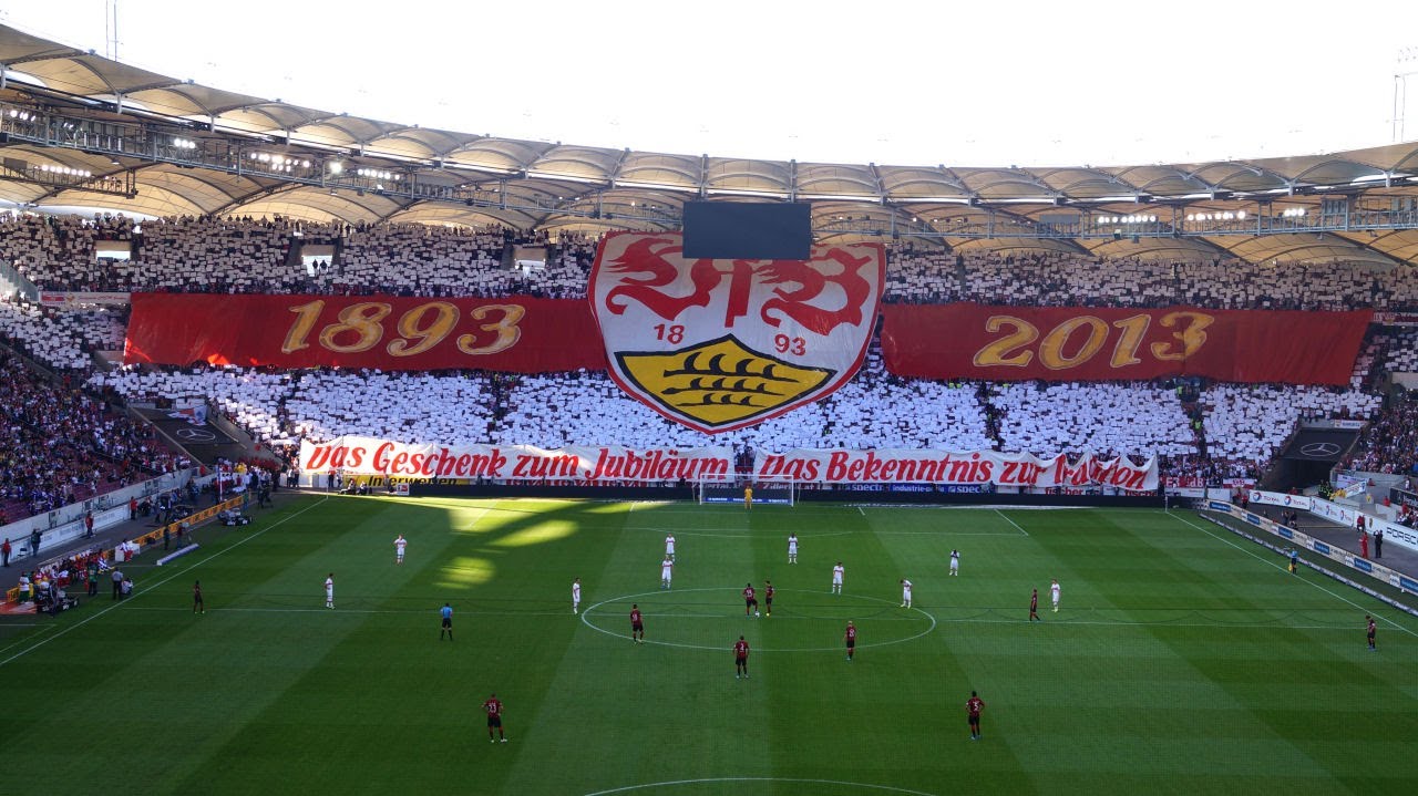 VfB Stuttgart Eintracht Frankfurt / Choreo / BL13/14 Cannstatter